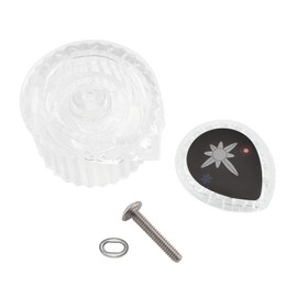 DLymtrx Shower Handle Replacement Kit for Moen T2901 & 161403, Single Faucet Knob with Screw and Insert, Easy DIY Installation for Bathroom Tub and Shower, Matte Black