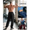 August Alley 3 Pack Big and Tall Men's Sweatpants Open