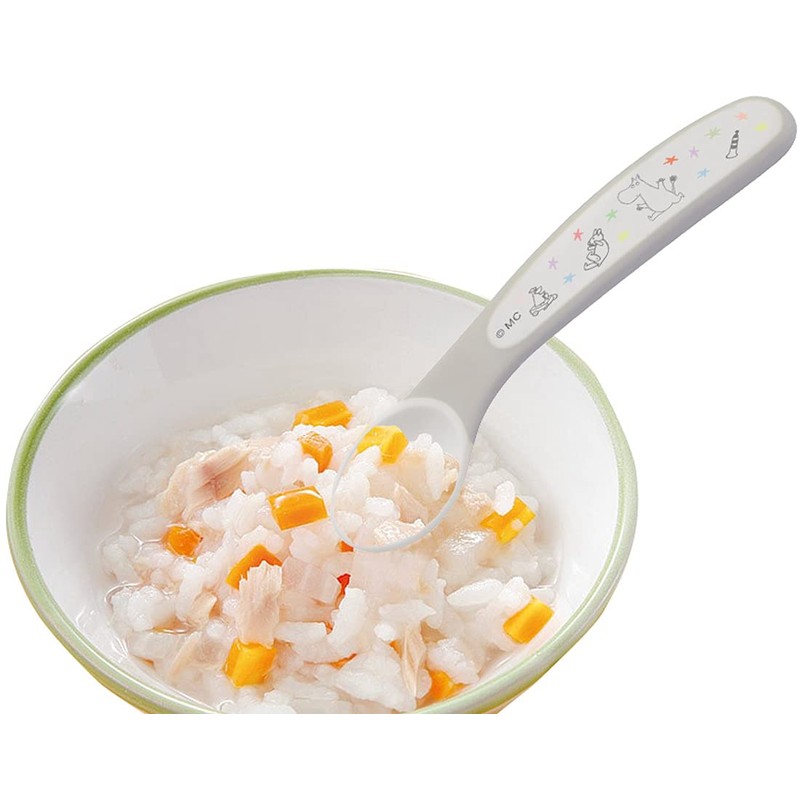 Skater SFB2-A Children's Spoon and Fork Set, Moomin, Stars, 4.7