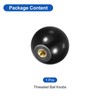 QUARKZMAN Threaded Ball Knobs, M8 Female Thread Duroplast Ball Knob