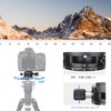 ARTCISE 360° Panoramic Pan Base Clamp, Aluminum Alloy, Arca Switzerland,