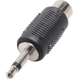 JQ 3.5M RCA Mono Gender Audio Converter Amplifier Gender RCA Gender 3.5MM Connector Mono Jack / 3.5M RCA 모노 젠더 오디오변환 앰프젠더 RCA젠더 3.5MM커넥터 모노잭