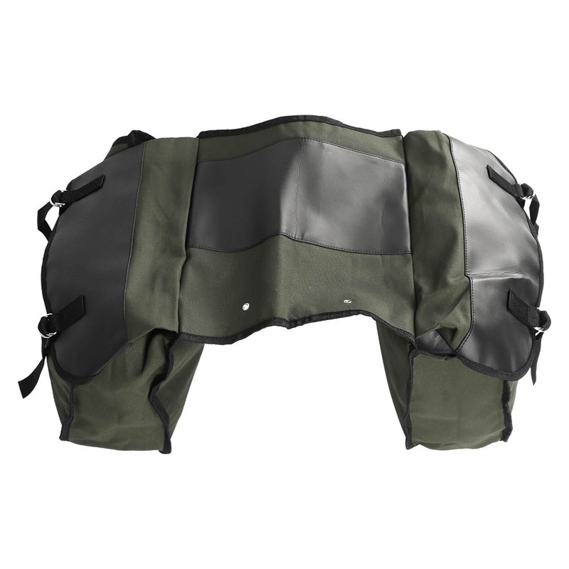 Multifunction Large Capacity Canvas Saddle Bag Bike Pannier Bag for