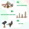 Keadic 170Pcs Auto Car Panel Clip Assortment Kit with Screws