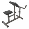 Preacher Curl Bench Biceps Bench Adjustable Strength Training Bench for