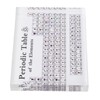 Periodic Table Of Elements Black Acrylic Chemical Elements Alphabet Periodic