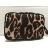 Victoria's Secret VICTORIA'S SECRET Leopard Black Travel Cosmetic Bag Case