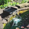 POPOSOAP Pond Waterfall Spillway with Pump Kit, 304 Stainless Steel