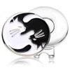 Don Flyee Golf Marker Magnet Hat Clip Cat Tai Chi