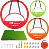 Golfguru Golf Chipping Net, Practice Chipping Net & Foldable Mat