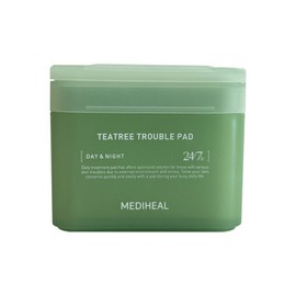 Mediheal 메디힐 티트리 트러블 패드 100매 1개 / 써클 Mediheal Tea Tree Trouble Pad 100 Sheets 1 Piece / Circle