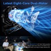 Portable fan rechargeable with 5.3 Bluetooth Speaker, 25000mAh Camping Fan