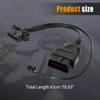 Security Gate Bypass OBD2 Cable Compatible with 2018-2020 Dodge Cummins
