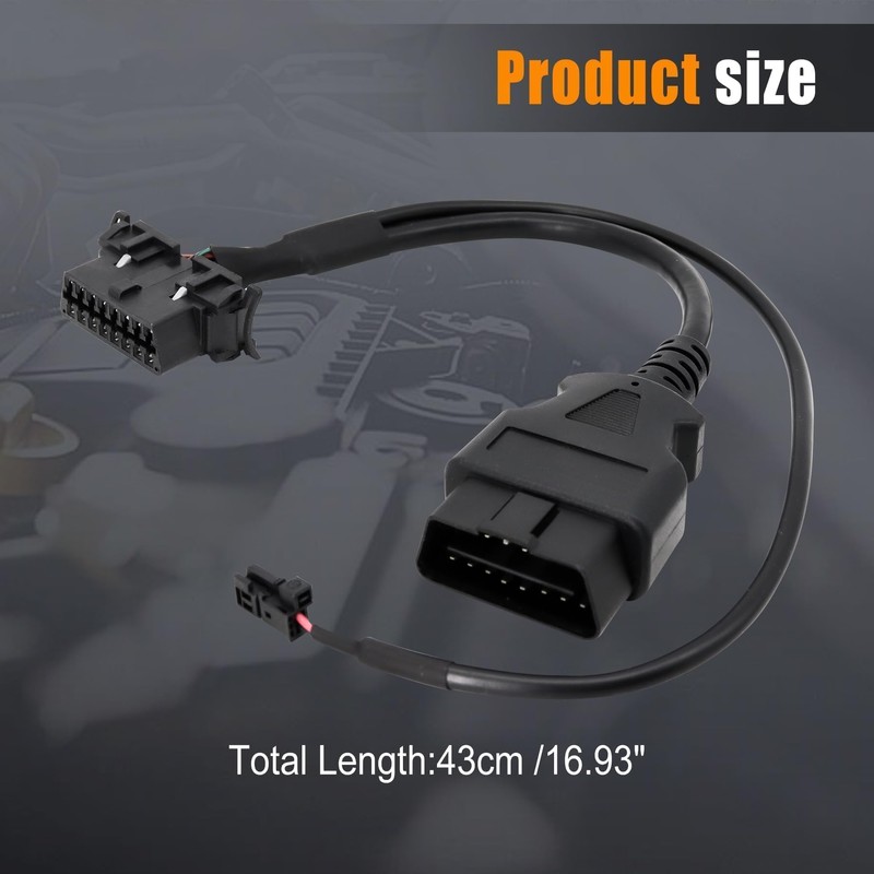 Security Gate Bypass OBD2 Cable Compatible with 2018-2020 Dodge Cummins