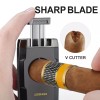 Torch Cigar Lighter Built-in V Cigar Cutter Refillable Butane Torch