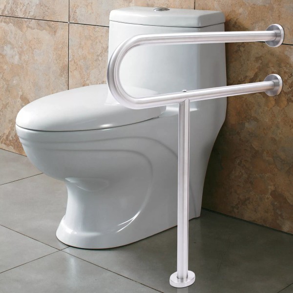 Unbranded Toilet Rails Handrail Handicap Grab Bar Rails Support Disabled