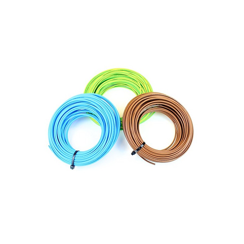 6 mm Single Core Conduit Cable 6491X Blue & Brown