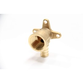 (Pack of 20) EFIELD PEX 1/2 INCH x 1/2 INCH FEMALE NPT DROP-EAR ELBOW,LEAD FREE BRASS - FOR TRANSITION FROM PEX TO THREADED PIPE- 20 PIECES