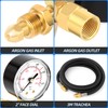 MEANLIN MEASURE Argon CO2 Regulators Gauges Gas Welding Regulator CGA580