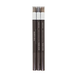 The Saem Eco Soul Pencil and Powder Dual Brow Dark Gray / 더샘 에코 소울 펜슬 앤 파우더 듀얼브로우 진회색