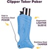 Toker Poker - Clipper Lighter Case Multi Tool, Hippy Van