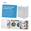 Operitacx Washing Machine Cover Full Protection for Washers Dryers Dustproof