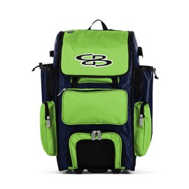 Boombah Superpack Hybrid Bat Pack BM-9051C23 Navy/Lime Green