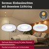 Paulmann Sormus 92247 LED Recessed Light IP65 Round 100 mm