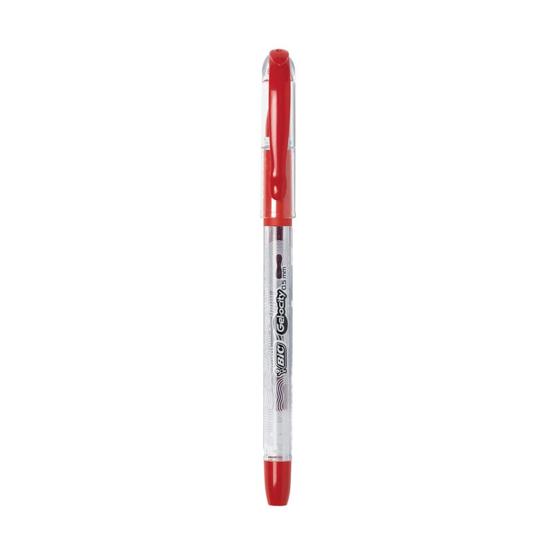 BIC Gel-ocity Smooth Stick Gel Pens, Fine Point, 0.5mm, Assorted