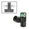T/Y Corrugated Coupler, Connects to 3-in. and 4-in. Pipe