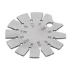 2Pcs Bevel Gauge - Stainless Steel, Compact, Multipurpose, Axe Angle