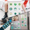110PCS Environmental Protection Stickers – Earth Day & Nature Themed