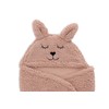 Jollein Baby Einschlagdecke - Bunny, Wild Rose - Mit Ohren