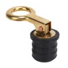 Snap Handle Drain Plug Rubber Brass Twist Design Long Lasting