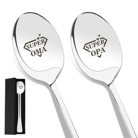 Grandma Grandpa Gift Christmas, Spoon Gift For Grandma Grandpa Christmas Gifts Birthday Gift