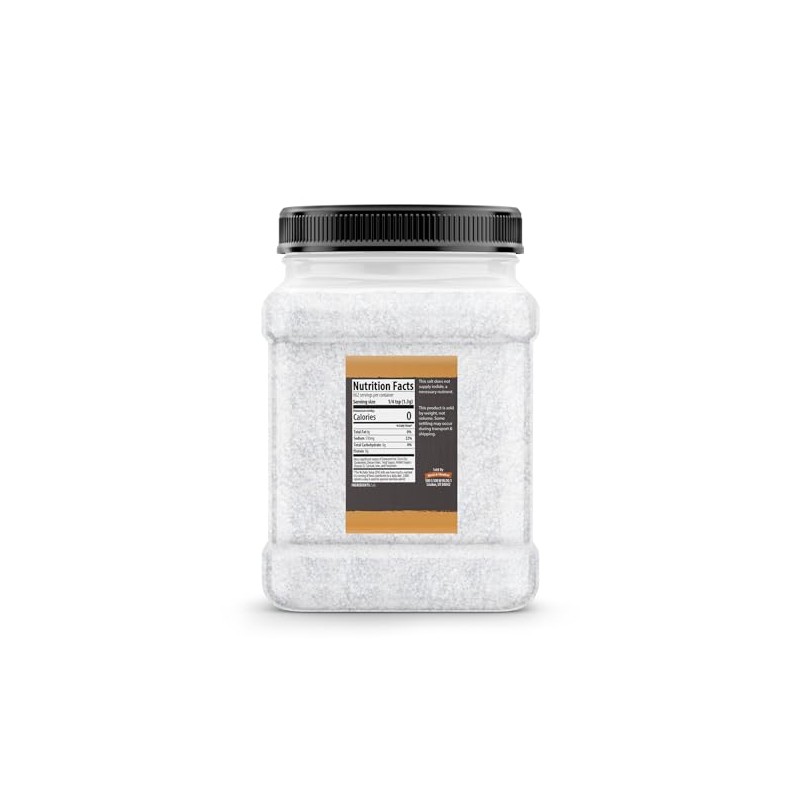 Birch & Meadow Pretzel Salt, Coarse Food-Grade, Natural-Compressed (30.4 Ounce)