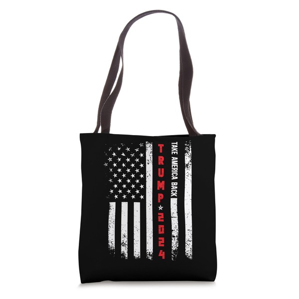 Trump 2024 Take America Back Republican Political Tote Bag