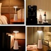 Puhui Wireless LED Table Lamp, Dimmable, IP54 Waterproof, 3 Colour
