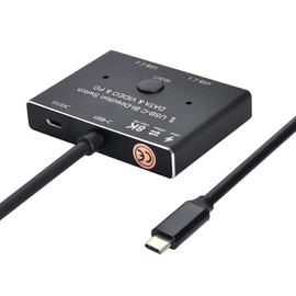 ChenYang CY PD 8K@30hz 100W 10Gbps USB-C Type-C Bi-Direction Switch MST 1 to 2 Hub Support Video Data