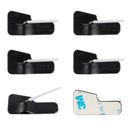 KEAUP 6 Pack Black Arrow Rest for Recurve Bow Left Hand Archery Arrow Rest for Compound Bows and Recurve Bow