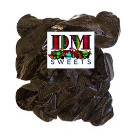 Black Licorice Wheels - 2 lbs of Bulk Fresh Sweet Licorice. Approximately 80 Wheels Per Bag