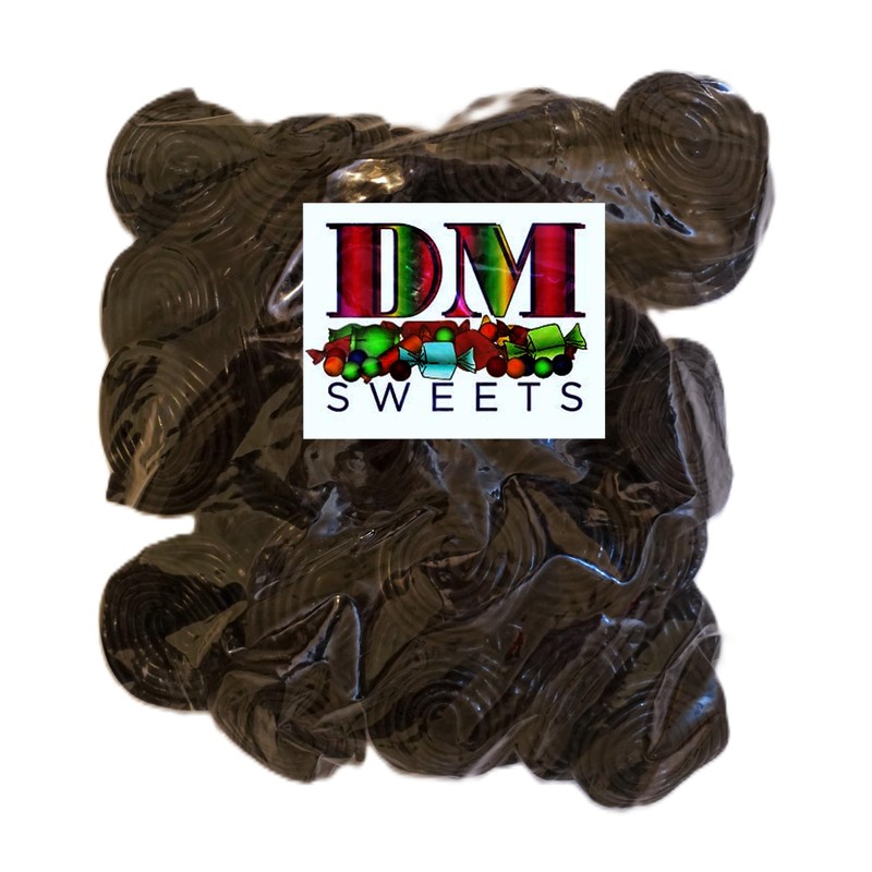 Black Licorice Wheels - 2 lbs of Bulk Fresh Sweet