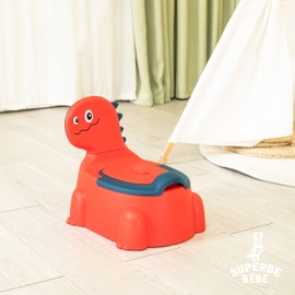 Children's Potty - Learning Toilet with backrest - Baby Toilet - Baby and Children's Toilet - Comfortable, Non-Slip, Splash-Proof and Odour-inhibiting - Easy to Empty with Removable Pot