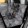 Fipuivrn Gray Wolf Pattern Car Seat Cover Full Set, Wear