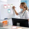 CUUSNNY 12 Pcs Funny Nurse Notepads, 3x4 Inch Self Adhesive