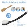 ROLIZOE Back Brush Long Handle for Shower, Soft Bristle Back