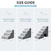 Garnpet Dog Stairs for High Beds, 4-Step Dog Steps for