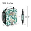 Mädchen Faultier Lunch-Taschen Palme Cool Große Isolierte Lunchbox Tragetasche Kalt