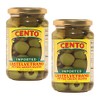 Cento Castelvetrano Pitted Green Olives 11.6 oz Jars - Pack