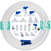 ESHIONG NSF Certified 1/4" O.D. Push to Connect Fittings for